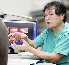 Point 2.  口腔外科の治療で大学病院と連携